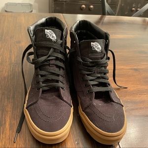 Mens Hi Top Vans black/black